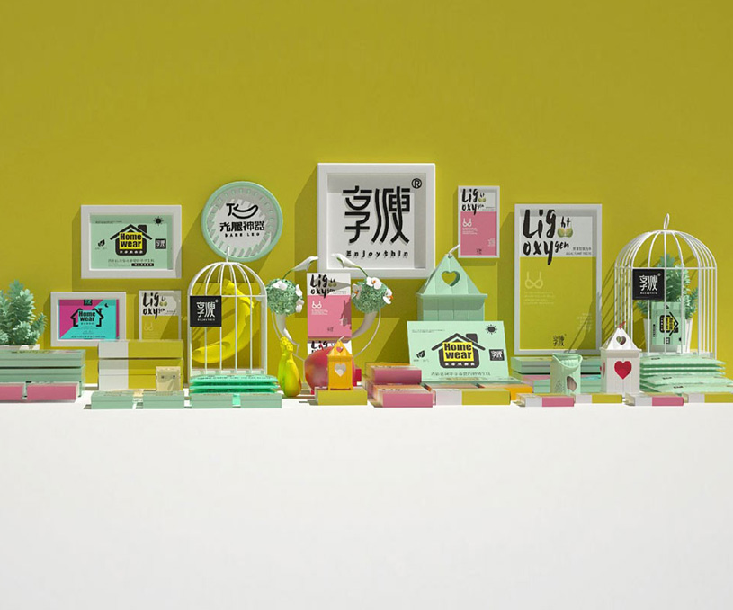 享瘦品牌 光腿神器 产品系列开发包装设计