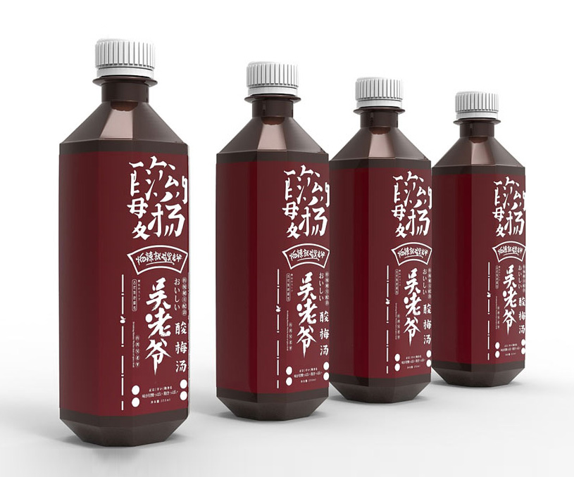 吴老爷酸梅汤包装设计