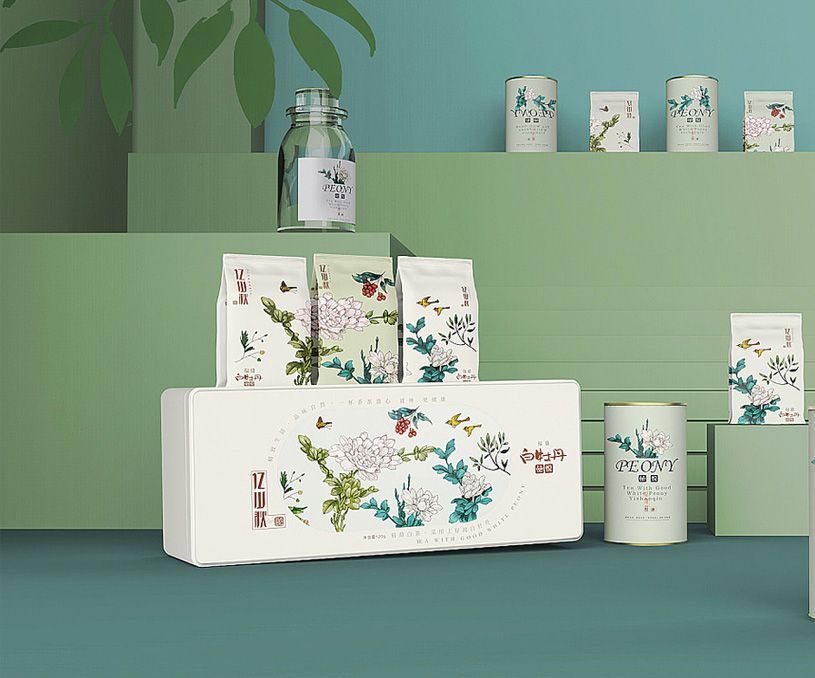 亿山秋品牌茶叶包装设计