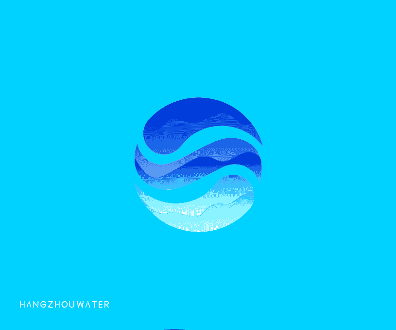杭州水务集团LOGO设计 杭州商标设计