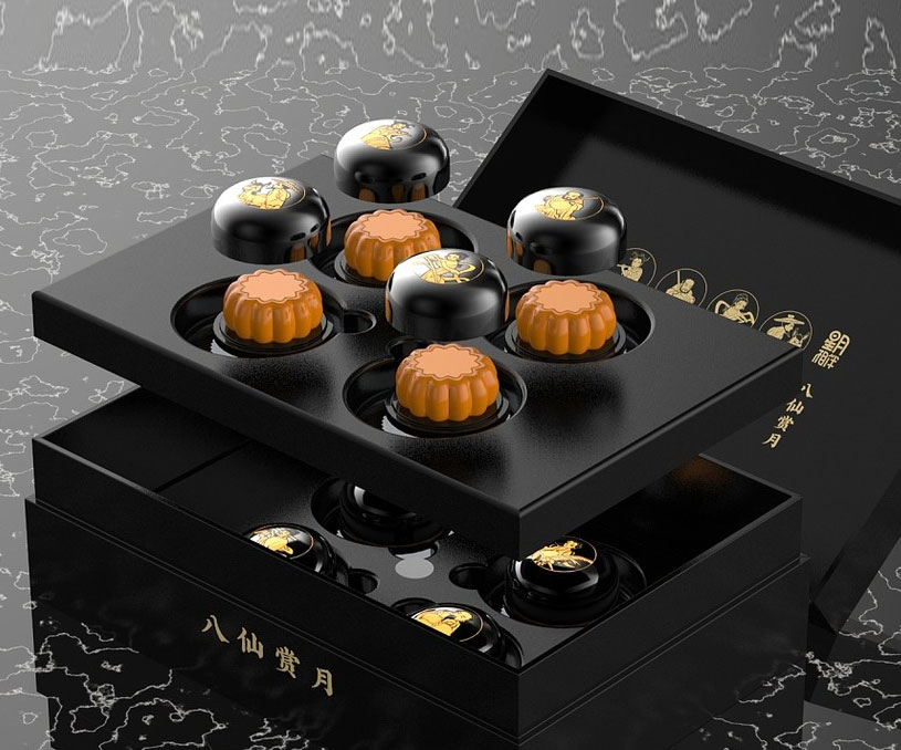 八仙过海×星月相伴×黑金×海上升明月，天涯共此时