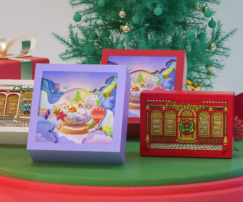 Merry Christmas圣诞节礼品形象设计