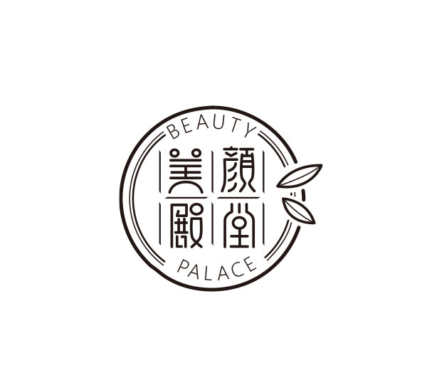 美颜殿堂护肤品LOGO设计
